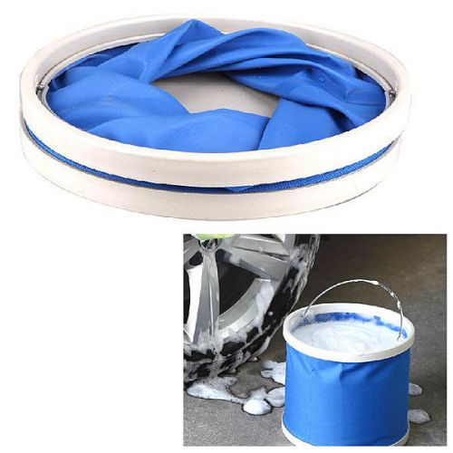 Bucket foldable retractable water car wash car accessories bag box