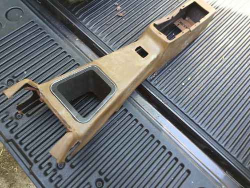 1970 - 1981 firebird trans am 4 speed center console with shifter tunnel