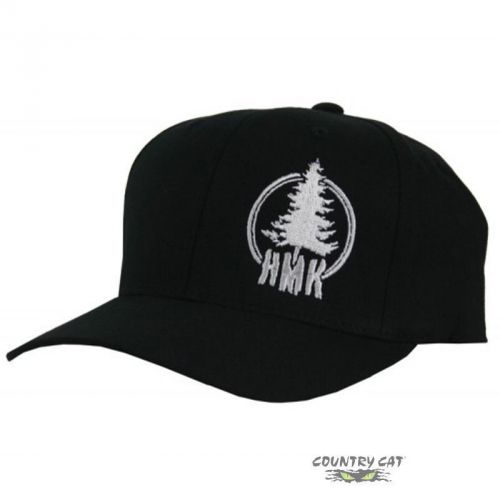 Hmk stamp ball cap hat black - flex fit size l/xl - hm5stampb 460-99030