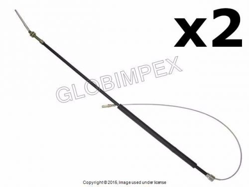 Porsche 911 912 &#039;69-&#039;89 left and right parking brake cable set of 2 gemo