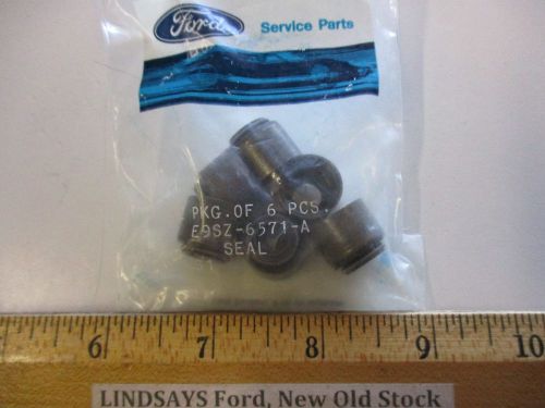 6 unopened pcs ford 1989/up 6cyl 3.8l engine &#034;seal&#034; (valve stem) intake only nos