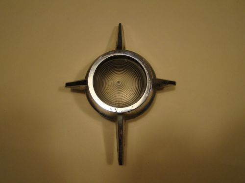 1965 ford galaxie  back up light lens with chrome bezel and backing plate
