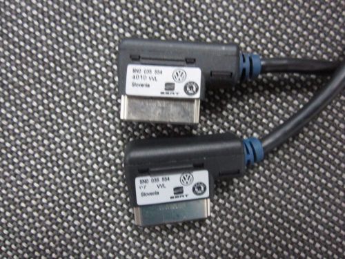 Volkswagen &amp; audi iphone/ipod cable- oem  5n0 d35 554