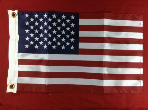 American usa us united states flag boat marine 12x18 seachoice  dyed 78201