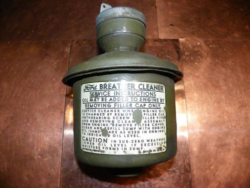 Used original rare wwii ford oil breather for greyhound m8 light armored car 6x6