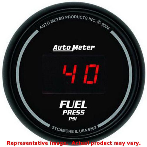 Auto meter 6363 sport-comp digital series black 2-1/16&#034; (52.4mm) range: 0-100 p