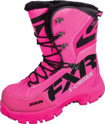Fxr x cross 2016 womens snow boots fuchsia/pink