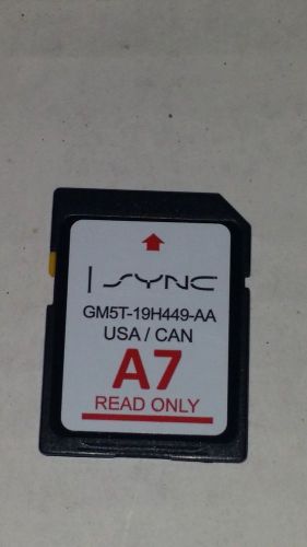 2016 ford lincoln a7 map update navigation sd card for usa &amp; canada only