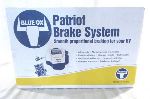 New blue ox patriot brake system electric rv brake brk2012