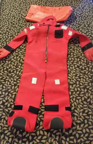 Stearns uscg immersion suit: model iss-590 i 110-330 lbs, adult universal w/bag