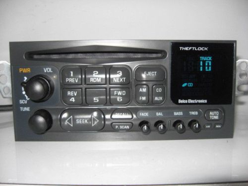 Perfect 2004 corvette am/fm bose cd player for 97-2004 chevy c5/z06