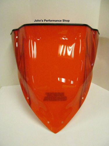 Arctic cat orange low snowmobile windshield see listing for fitment 7639-378