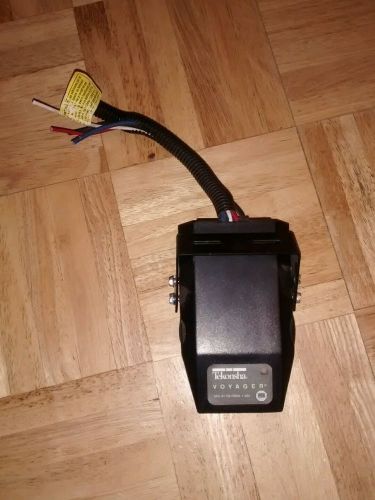 Tekonsha voyager electric trailer brake controller used