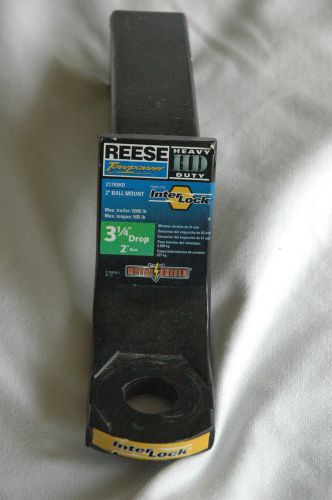 Reese towpower 21793hd  3 1/4&#034; drop 2&#034; rise inter lock drop ball mount