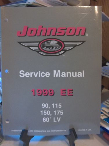 1999 johson evinrude service manual ee 90, 115, 150, 175, 60 degree lv