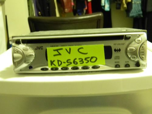 Sale j-v-c  cd radio faceplate model kd-s6350  kds6350  tested good guaranteed