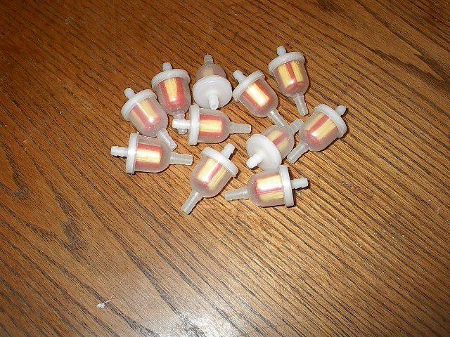  lot of 12 honda ct90 trail 90 fuel filters for fuel lines wholsale lot of 12!!!