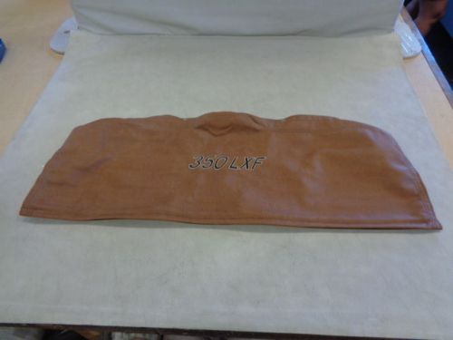 Scout 350 lxf back seat snap on cover  tan 43 1/2&#034; x 18&#034; marine boat