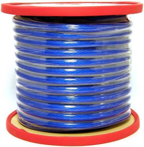 Monster cable 5 feet blue 1/0 gauge car amp power wire