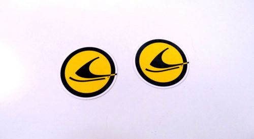 Early 2000s genuine ski-doo vintage snowmobile round nos oem decals 415128154