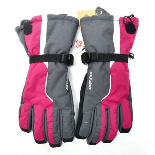 Ski doo ladies muskoka snowmobile gloves 2xl raspberry 4461911439