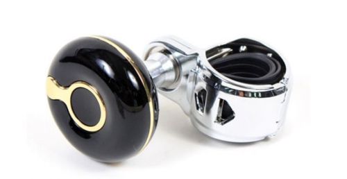 [autoban] gold power handle car steering wheel knob spinner convenient grip