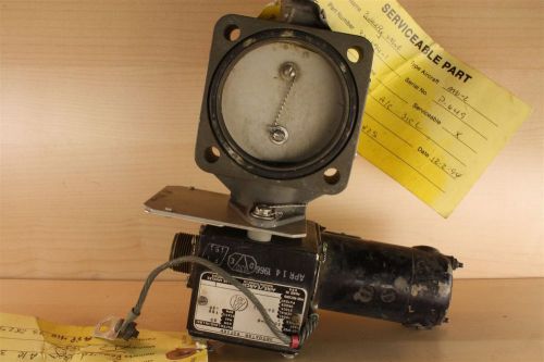 Airesearch rotary actuator / butterfly valve - 38032-6