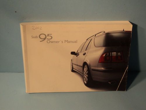 02 2002 saab 95/9-5 owners manual