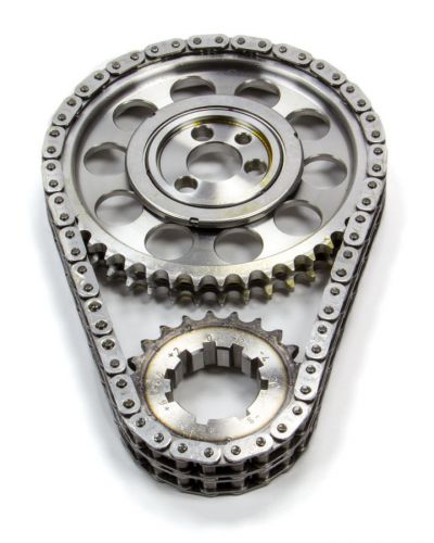 Rollmaster 0.005 in double roller red series sbc timing chain set p/n cs1040-lb5