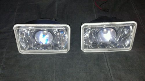 Pilot 4&#034;x6&#034; headlamp hid housings monte carlo,regal,cutlass