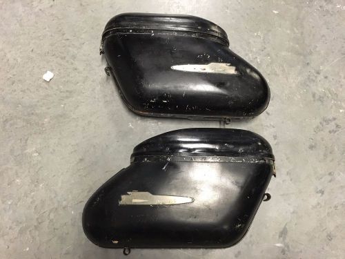 Harley vintage saddlebags