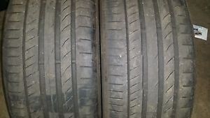 (2) two continental conti sport contact 5p 275/35/21&#034; tire