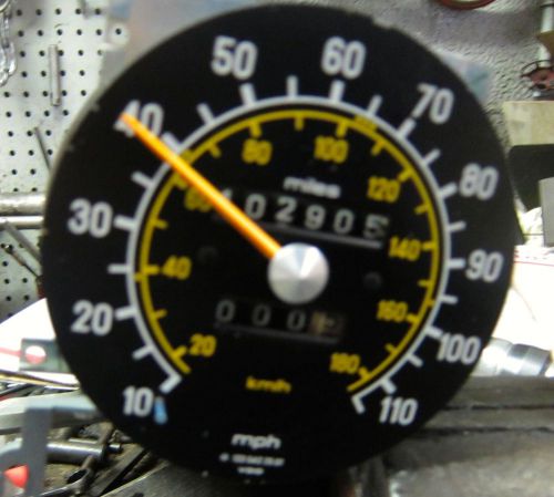 Vintage mercedes w123 280e 280ce used speedometer.