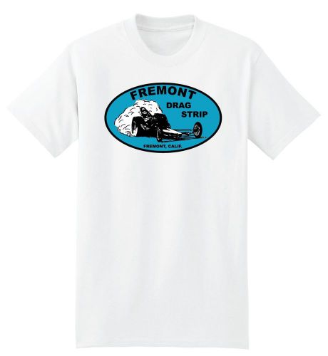 Hot rod rat  printed vintage  fremont drag strip men&#039;s racing t-shirt
