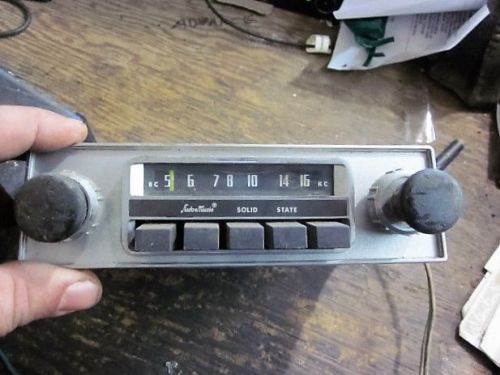 1970&#039;s japanese car  am radio bowman oe-211 with speaker, toyota/datsun/other