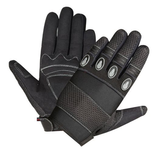 New motocross motorcycle bike dirt black gloves l