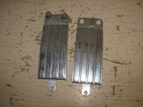 2 antique / vintage car truck automobile chrome gas brake pedals rat rod