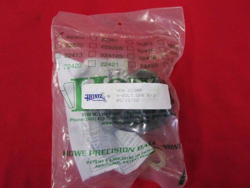 New howe 22300s low friction rebuildable upper ball joint,bolt in joint