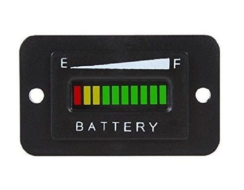 Kinglooyuan looyuan 48v battery indicator meter gauge tri-colors rectangle shape