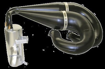 Slp twin pipes for 2005-06 arctic cat m7 #09-762