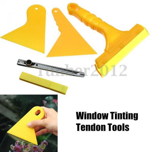 5in1 window tinting tendon tools kit for auto car squeegee tint film application
