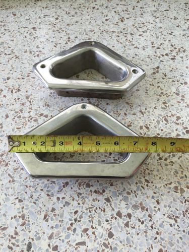 Marine stainless pass through brace/ marine bow cleat