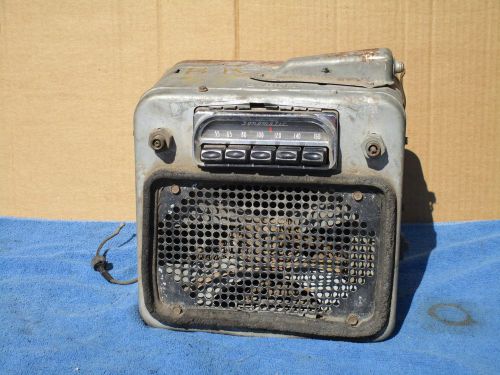 Original vintage oem delco gm ? sonomatic factory tube car radio model # 981651