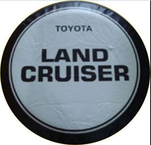 High quality spare tire cover fit for toyota land cruiser 15 inch