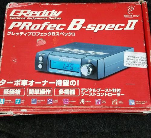 NEW GREDDY PROFEC B SPEC 2 B-SPECII electronic boost controller apexi ebc turbo, image 1