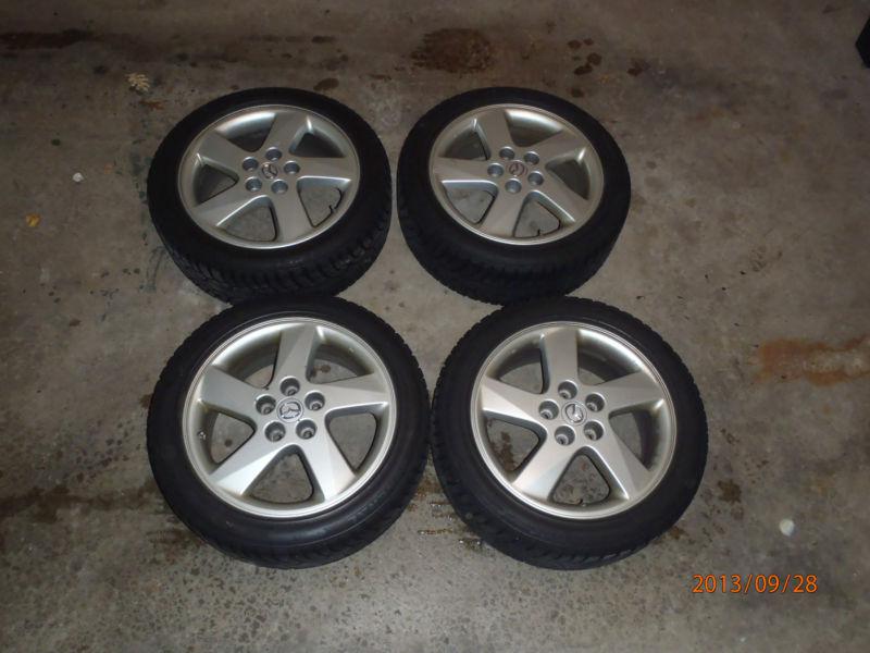  set (4) winter tires and wheels for  mazdaspeed3 including tpms