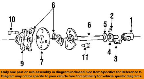 Dodge oem 4443436ac steering column-cover