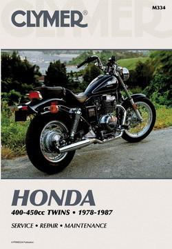 Clymer repair manual, honda 400-450cc twins 1978-1987 , cb400 cb450 cm400 cm450