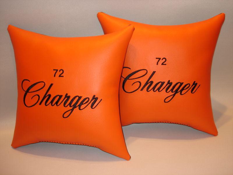 Dodge charger custom made pillow set great christmas gift