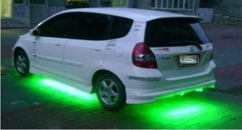7-color led kit rgb  neon undercar under car light remote control new